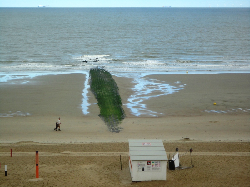 wenduine zee betrokken weer augustus 2011
